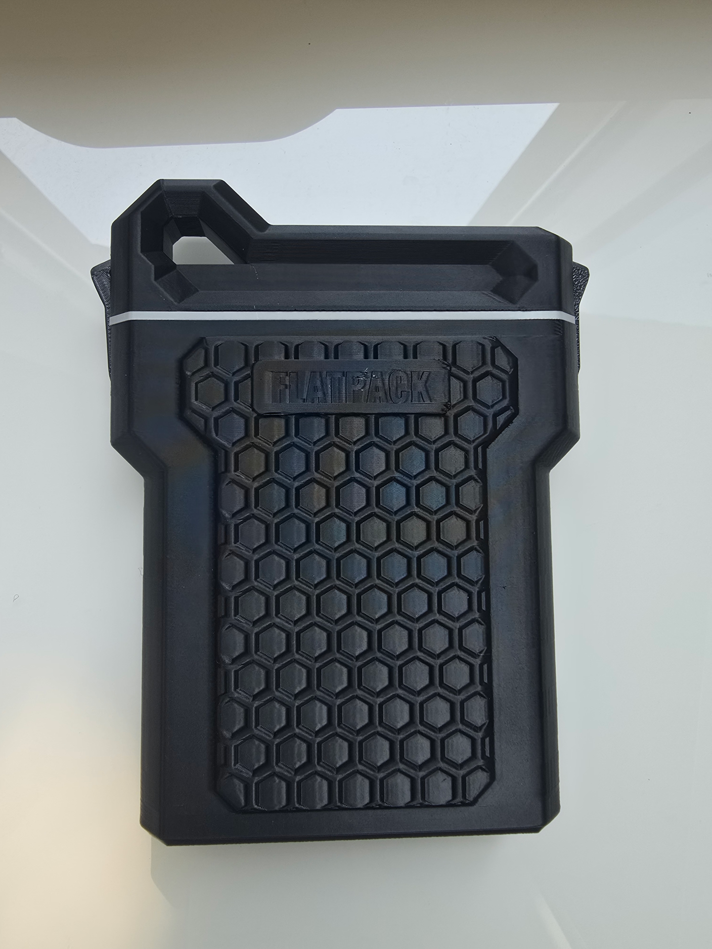 Watertight Battery Flatpack closed view