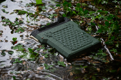 Watertight Battery Flatpack in water