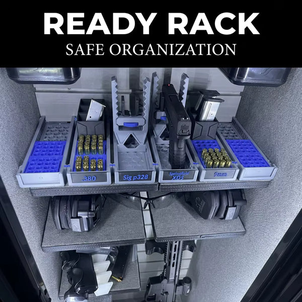 Ready Gun Rack multi-pistol display